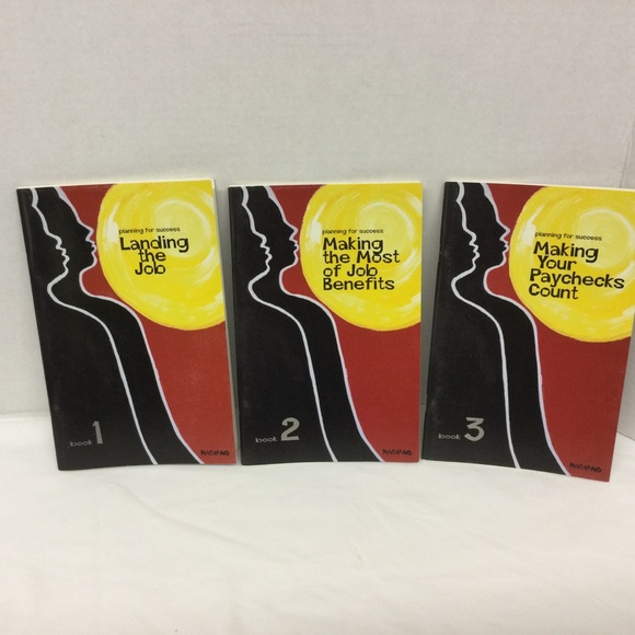 Book Set of 3 Planning For Success Business Employment Finance Education - Picture 1 of 4